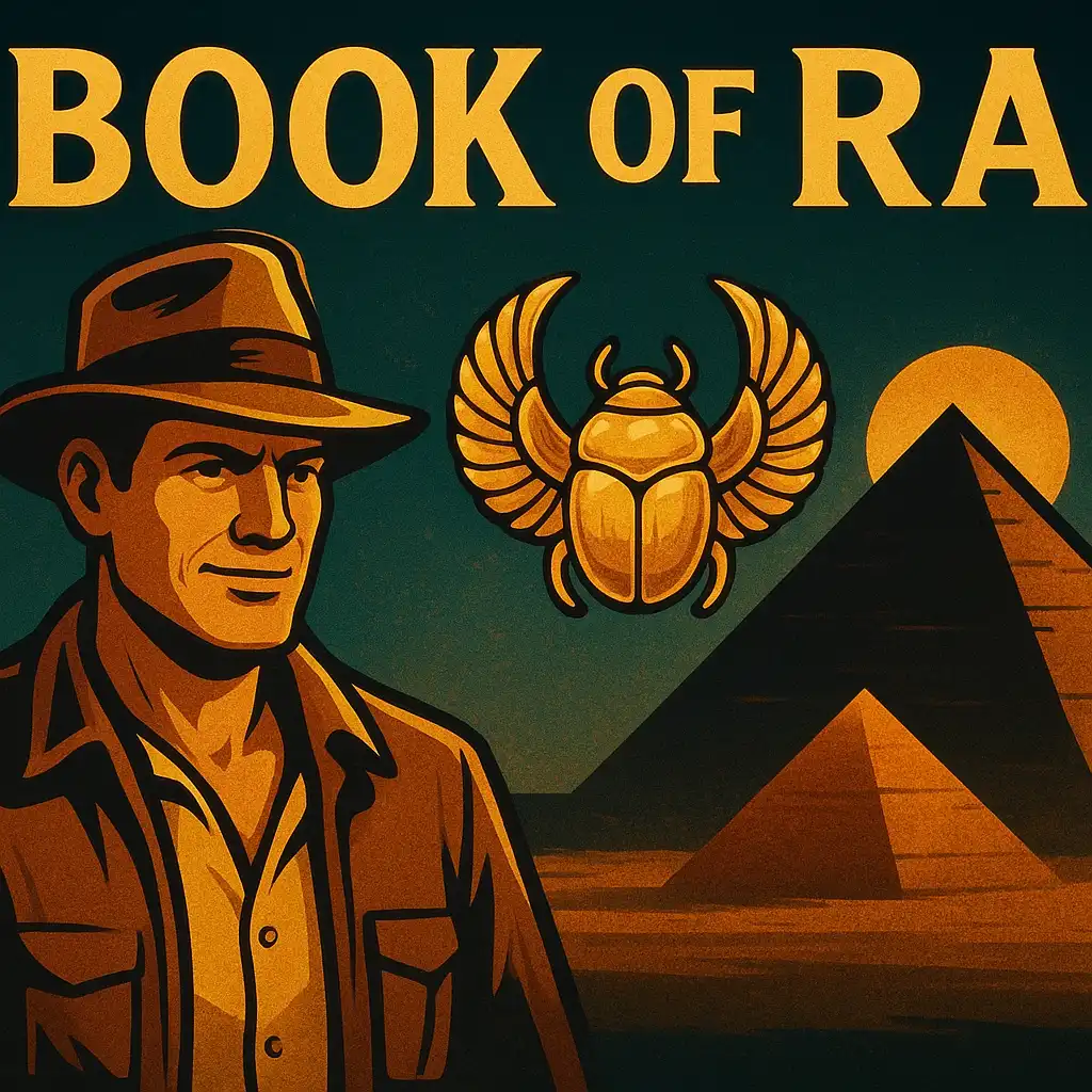 Screenshot of the slot Book of Ra